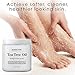 MAJESTIC PURE Tea Tree Foot & Body Scrub with Tea Tree Oil, Exfoliating Salt Scrub to Exfoliate & Moisturize Skin, Deep Cleansing - 10 oz