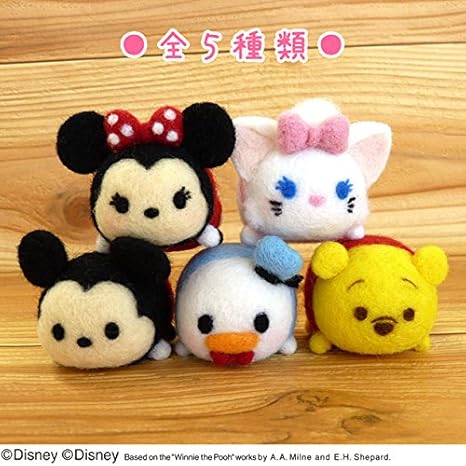 クラフト フェルト手芸 ディズニーツムツム羊毛フェルトキット ミニー カットフェルトキット 通販 Amazon