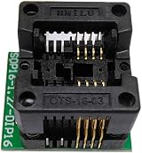 Hailege 2pcs SOIC8 SOP8 to DIP8 EZ Programmer Adapter Socket Converter 150mil view 4