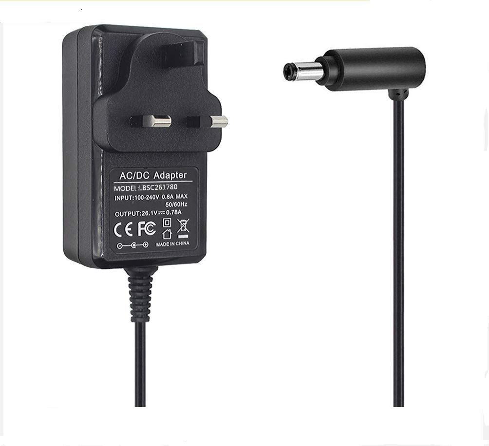 26.1V AC Charger for Dyson V6 V7 V8 DC58 DC59 DC60 DC61 DC62 DC72 SV03 SV05 ERP SV06 Cord Free Handhelds Stick Vacuum Power Supply。