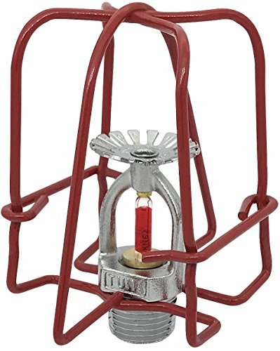 image for Happy Tree (6 Pack) Red Fire Sprinkler Head Guard for 1/2