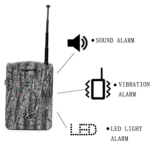 image for bestguarder SY-007PLUS Wireless or Cordless Hunting and Security Alarm