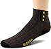Wigwam Men's Rebel Fusion Trekker Socks,Smoke,Large/shoe Size:Men's 9-12,Women's 10-13