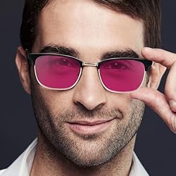 WHNING Men's Colorblind Glasses Red Green Blindness
