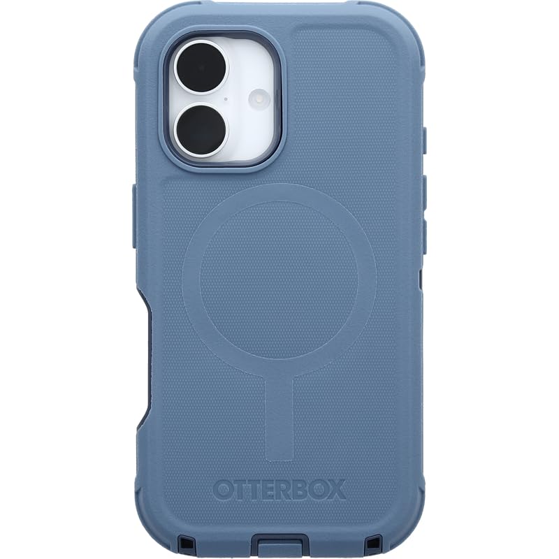OtterBox Apple iPhone 16 Defender Series Case - Non-Retail Packaging (Baby Blue Jeans)