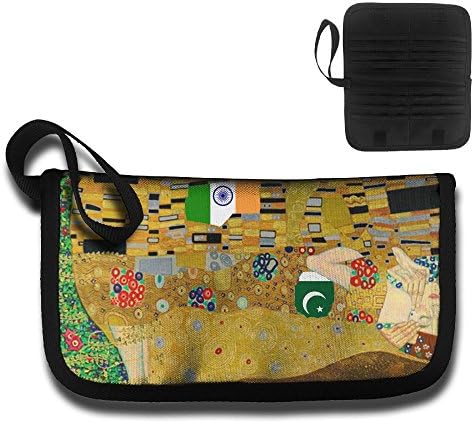 Gustav Klimt The Kiss Multi-function Travel Document Receipt And Receipt Bag Fashion Printing Card Package