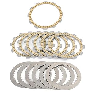 Bruce & Shark Koppeling Kit Staal & Wrijvingsplaten voor S-u-z-u-k-i VS VL VZ 400 750 800 Boulevard