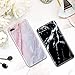 TORRAS Marble iPhone 7 Plus Case/iPhone 8 Plus Case, Slim Glossy Marble Pattern Soft TPU Rubber Gel Phone Case Cover Compatible with iPhone 7 Plus/iPhone 8 Plus- Pink