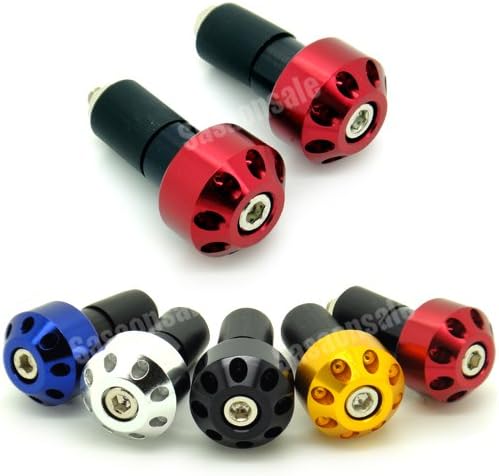MIT Motors - RED - CNC Anodized Bar Ends - Honda CB CBR 600 F2 F3 F4 F4i 600RR 900RR 929RR 954RR 1000RR 1100RR VTR 1000 SP1 SP2 RC51 VFR 750 800 NT650