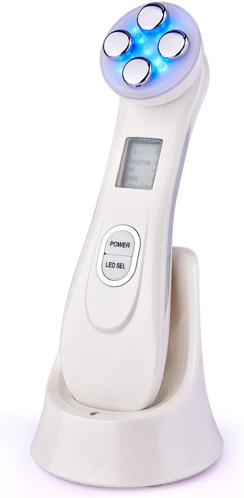 Watch RF Radio Frequency EMS LED Photon Skin Care Beauty Machine
