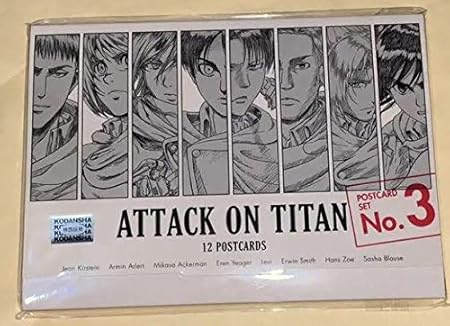 Amazon Wit Studio 進撃の巨人 ポストカードセット ポストカード 絵柄付はがき 文房具 オフィス用品