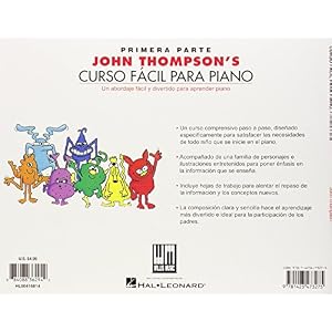 John Thompson's Curso Facil Para Piano: John Thompson's Easiest Piano Course in Spanish, Part 1 - Book Only