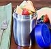 Ecopod 16-Ounce Stainless Steel Insulated Thermos Food Jar, Blue