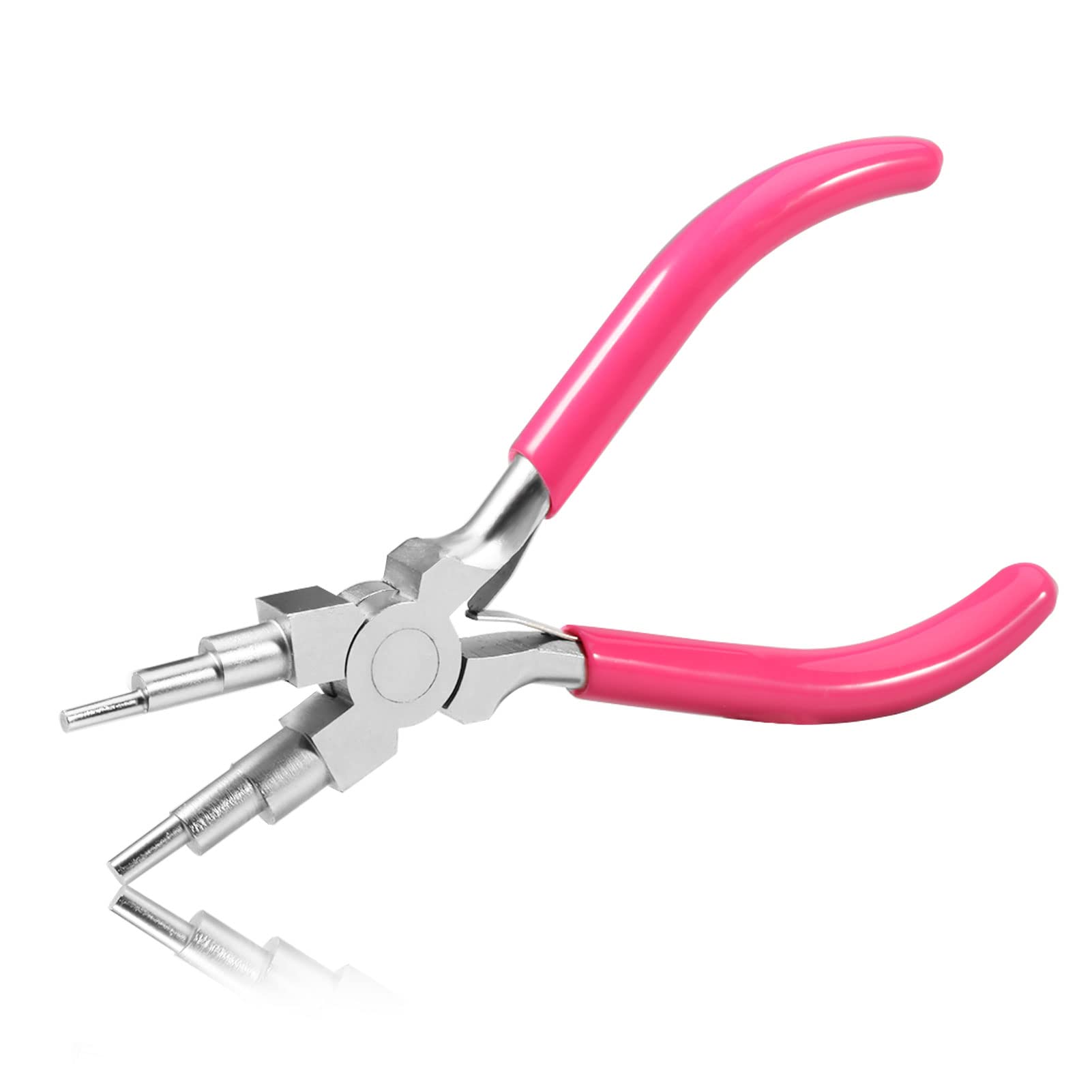 SPEEDWOX 6 in 1 Bail Making Pliers, Jewelry Bail Pliers, Wire Looping Plier for 3mm to 9mm Loops and Jump Rings