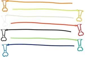 Accu-Cull Elite E-CON Tournament Culling System Tag Kit - Zero Pressure Cull Tags Used in Fish Culling System for Bass Fishing - Cull Clips Accessories for Bass Tournament Gear- 7 Colored Fishing Tags