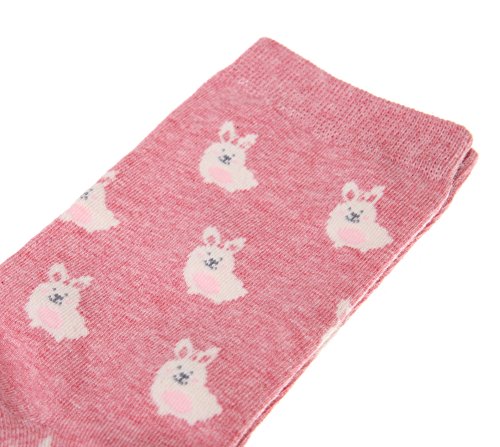 Color City Womens Cute Animal Pattern Socks - Funny Soft Warm Cotton Crew Socks 4 pack - Thumbnail 3