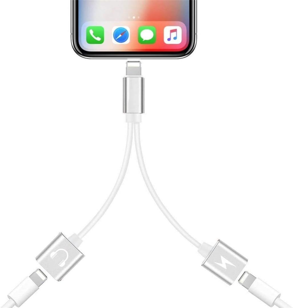 Eueasy Hearphone Adapter Connector Dongle Headphone 3.5mm Jack Splitter Adapter