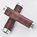 UPANBIKE Bike Grips Leather Double Lock On Fit 22.2mm Handlebar Grips for Mountain Bike Road Bicycle
