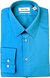 Calvin Klein STEEL Non Iron Slim Fit Micro Box Preformance Dress Shirt