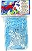 Rainbow Loom Glow Blue Rubber Bands with 24 C-Clips