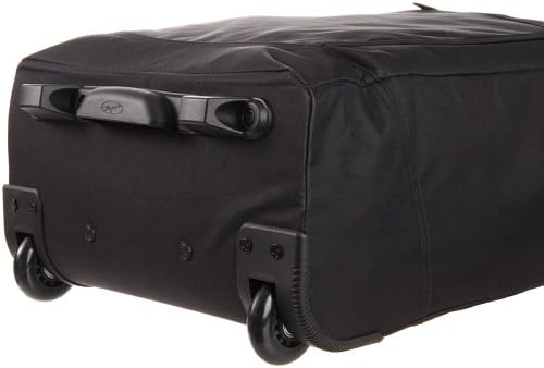 Olympia Luggage Rolling Shopper Tote,Black,One Size 3 Olympia Luggage Rolling Shopper Tote,Black,One Size