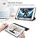 Fintie Case with Built-in Pencil Holder for iPad 6th Generation 2018 / iPad 5th Gen 2017, iPad Air 2, iPad Air - Soft TPU Back Protective Cover w/Auto Wake Sleep for iPad 9.7
