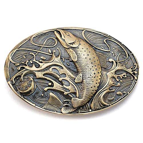 trout belt buckle