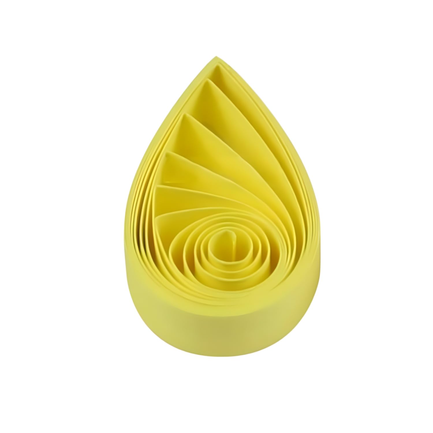 ODETOJOY 120pc Paper Quilling Strips 3mm Quilling Papers 3mm Craft Single Color Paper Strips (Yellow)