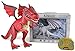 Liberty Imports Remote Control RC Dragon Toy LED Light Up Walking Dragon Roaring and Spraying Smoke, Shaking Head, Light Up Eyes and Sounds
