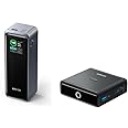 Anker Charging Base, 100W Fast Charging with 4 Ports Prime Power Bank Prime Power Bank, 27,650mAh 3-Port 250W Portable Charger (99.54Wh)