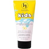 Black Girl Sunscreen Kids SPF 50 Face &amp; Body Sunscreen | Adults &amp; Kids Sunscreen, Water Resistant 80 min, Gentle Formula Ideal for Sensitive Skin, No White Cast