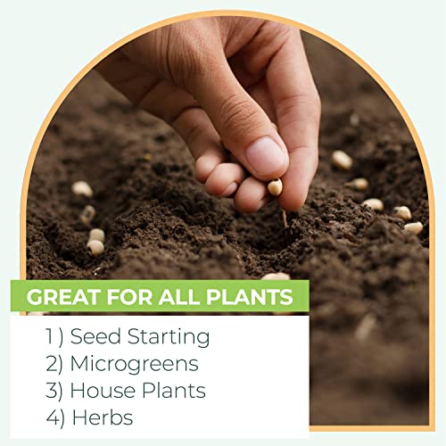 Window Garden Expanding Organic Fiber Soil 12qt and Hydrating Bag