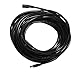 Hanvex HDCX50T 50ft 2.1mm x 5.5mm DC Power Adapter Extension Cable, 18AWG Heavy Duty Cord for 12V, 24V Wireless Camera, LED, and More