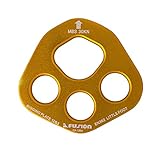 Fusion Climb Aluminum Little Foot 4 Hole Rigging Plate