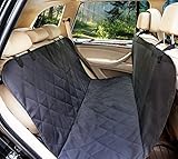 Lepet Dog Car Seat Covers Pet Seat Cover for Cars, Waterproof Scratch Proof and Anti-slip Backing, Padded & Quilted Durable 4 Layers, Machine Washable Car Backseat Cover For Pets