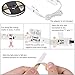 Boomile LED Light Strip, SMD 2835 16.4 Ft (5M) 300leds 60leds/m 12V DC Non-waterproof White Flexible Tape Lights for Kitchen, Closet, Car, Mirror, Ceiling, Indoor Decoration - No Power Supply