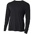 A4 Men's Cooling Performance Crew Long Sleeve Tee