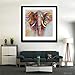 Diamond Painting Kits, DIY 5D Full Drill Art Perfect for Relaxation and Home Wall Decor(Elephant, 16x16inch)