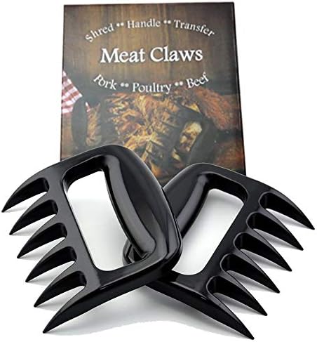 Imply Bear Claws Meat Shredder-Tear Meat Claw,Strong and Sharp BBQ Grill Tools and Heat Resistant Forks for Easily Lift, Handle, Shred Meat .(Set of 2)
