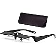 Sigvetan Lazy Glasses Laying Down Light Prism Glasses 90°Angle Prism Glasses Neck Relaxer for Lying down Reading and Watching