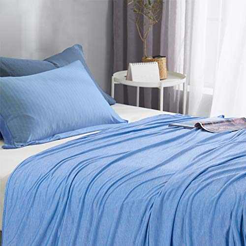 HOMBYS Ultra Cooling Throw Blanket,Summer Blanket,Lightweight Blankets