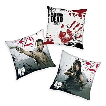 The Walking Dead Decorative Cushion Set Of 3 Amazon Co Uk