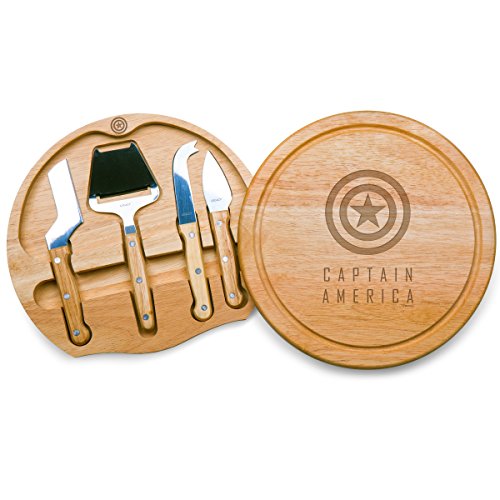 Marvel captain america circo cheese set with cheese tools