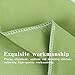 NTBAY Microfiber Toddler Pillowcases, 2 Pcs Zipper Closure Travel Pillow Covers, 13 x 18, Sage Green