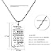 danjie to My Son Tag Stainless Steel Pendant Always Remember You are Braver Than You Believe Letters Boys Necklace Military Chain Air Force Pendant