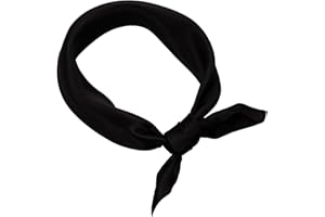 RIIQIICHY 100% Mulberry Silk Scarf Head Scarf for Women Hair Wrap for Sleeping Square Bandana Neck Scarf