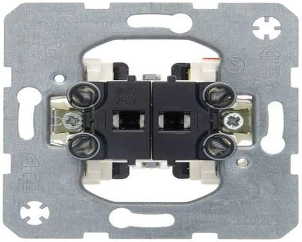 Hager – Mechanism Push Button Double marcha-marcha 1t-1t Basculante