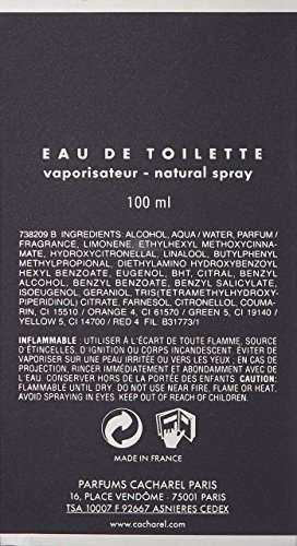 Cacharel Pour L'homme Eau de Toilette Spray - Image 3