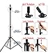 HYOUJIN Wig Stand Metal Adjustable Cosmetology Hairdressing Training Mannequin Head Tripod Stand for Hair Extensions Canvas Block Wig Headthumb 2