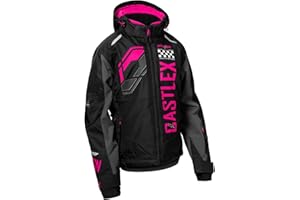 Castle X Women's Strike G5 Jacket (Black/Charcoal/Pink Glo - Medium)